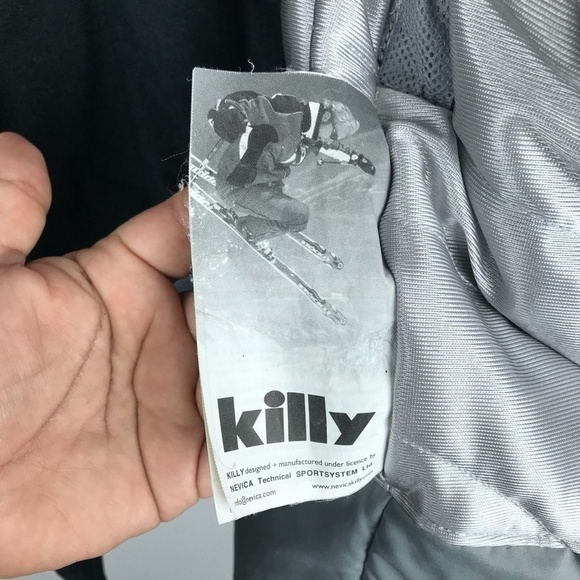 Killy AWT Recco Rescue System Black and Gray Ski Jacket - Picture 15 of 16